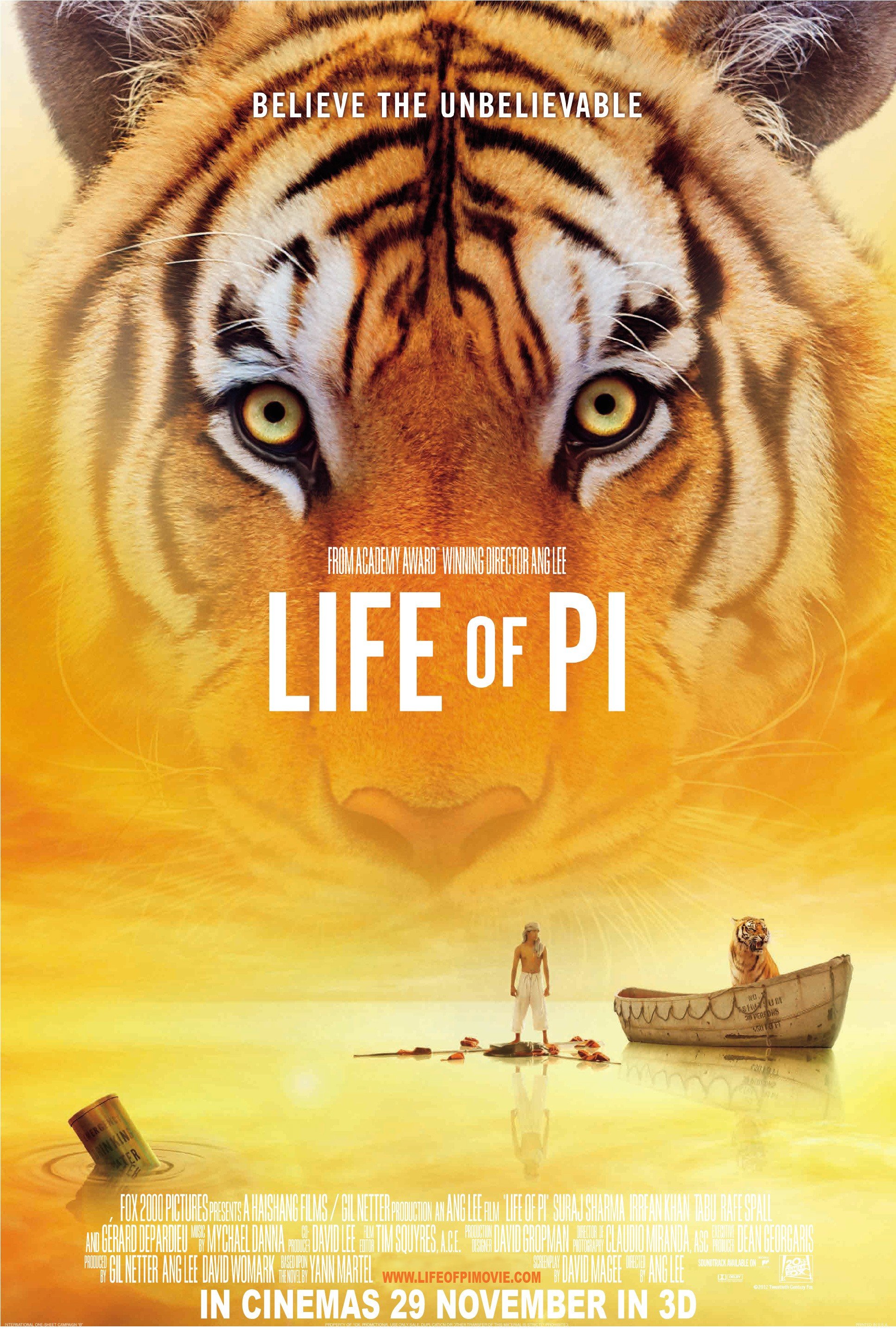 Life of Pi - Inspirational Book