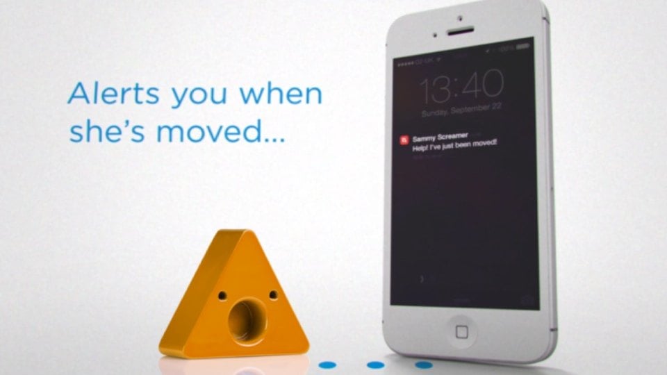 Sammy: A Screaming Motion Sensor Controlled by Your Phone