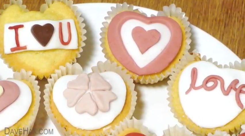 How to Make Heart Cupcakes