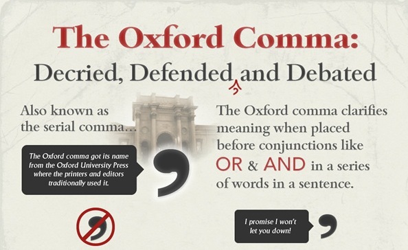 How To Use The Oxford Comma Properly