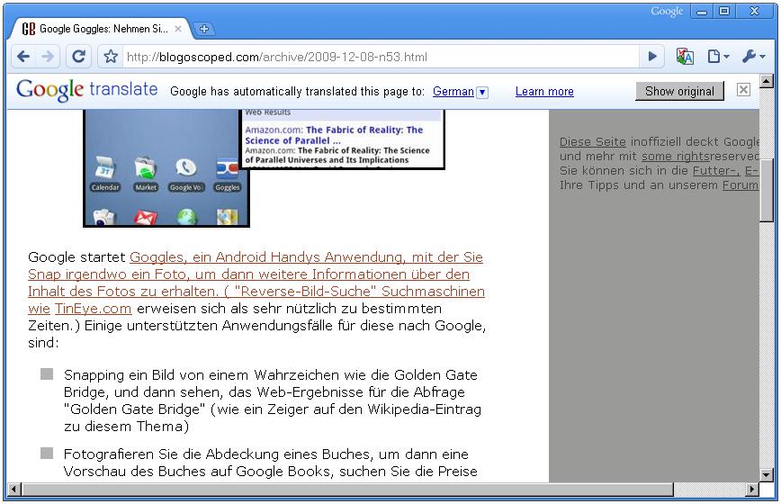 google translate Chrome lifehack