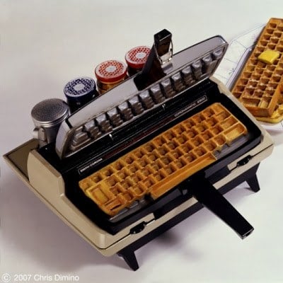 keyboard waffle