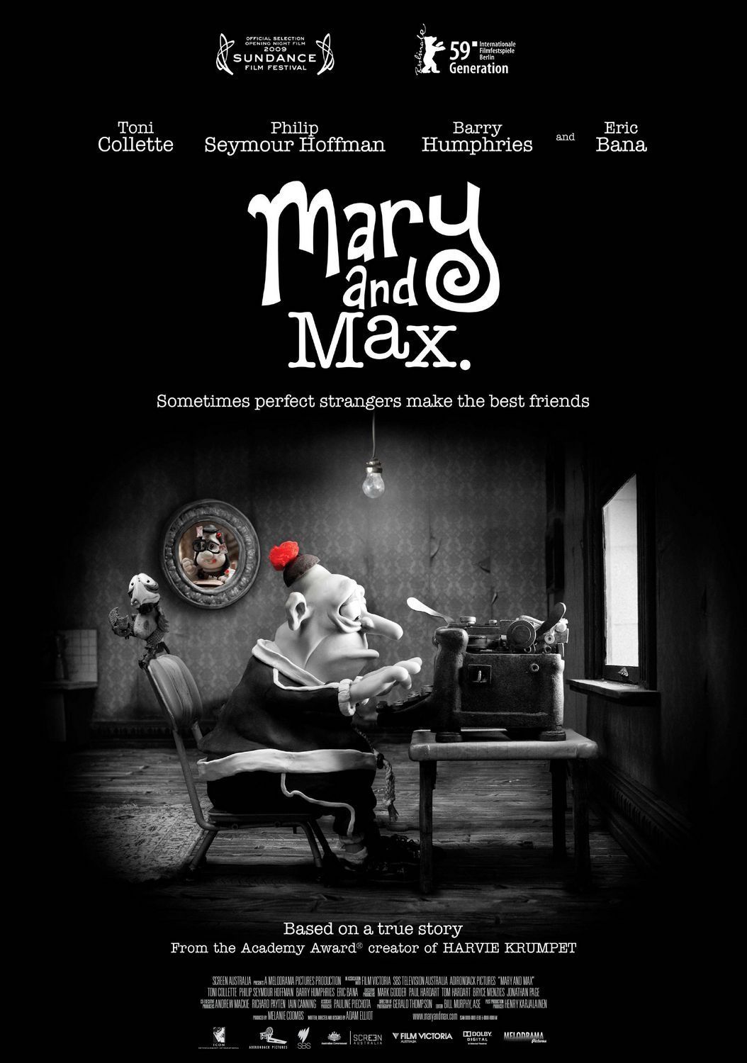 Mary and Max - Most Inspirational Movie