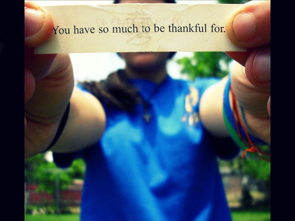 22 Things Everyone Always Forget to Be Thankful For