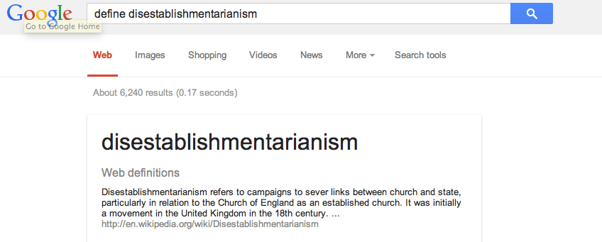  Define a Word with Google