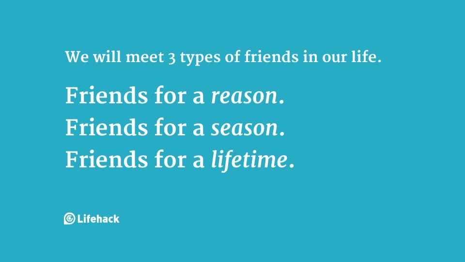 3 Types Of Friends We Will Meet In Our Life