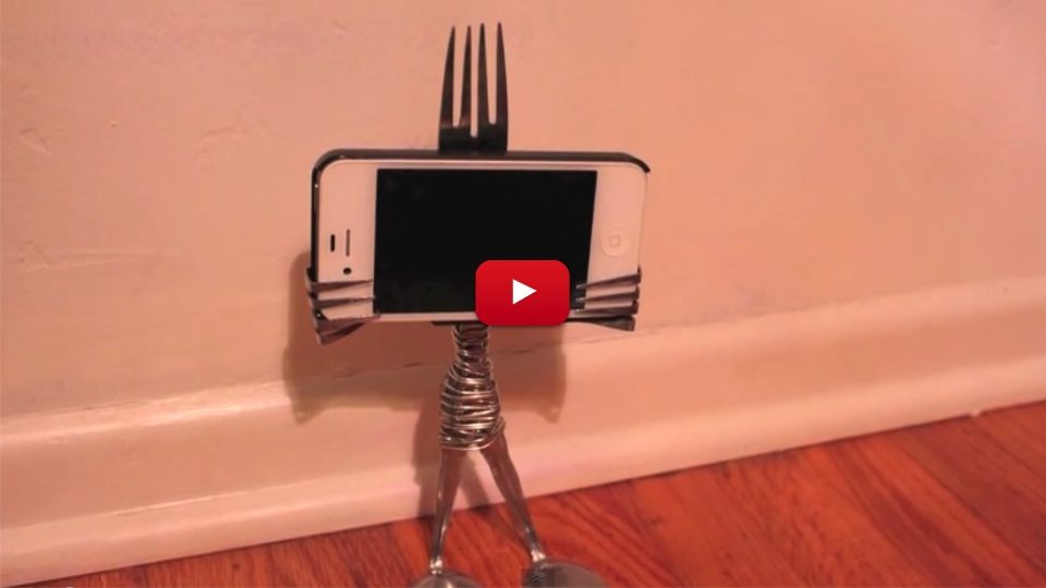 11 Awesomely Creative DIY iPhone Stands You Didn’t Know You Can Try