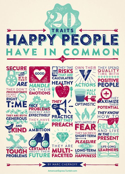 20 Traits Happy People Have in Common