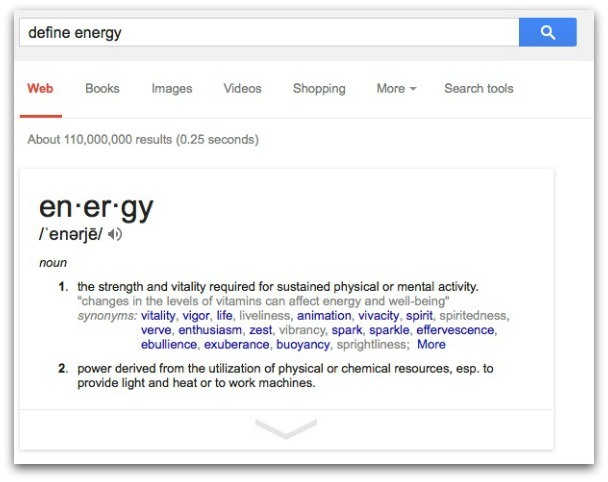 Google define