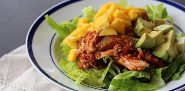 Enchilada Chicken and Mango Salad