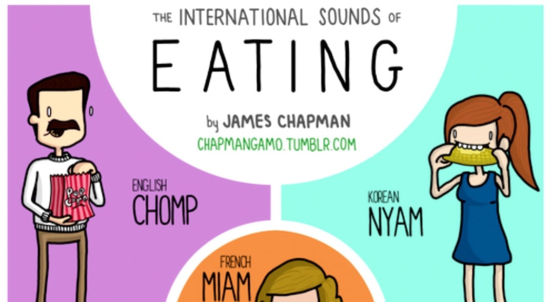 What Are The Sounds Of Eating In Different Languages?