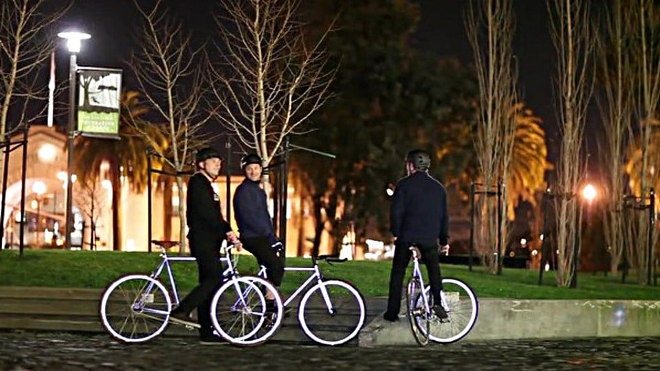The Lumen Bicycle Glows in the Dark for Added Safety