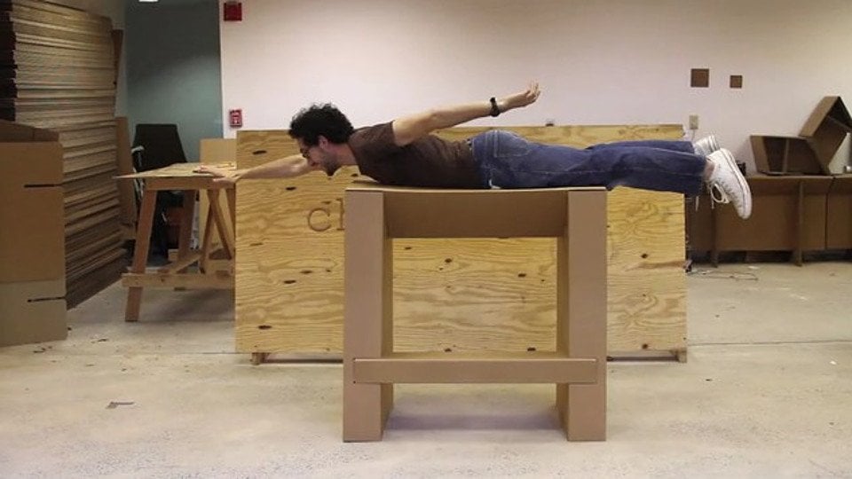 This Cardboard Standing Desk is Actually Pretty Cool