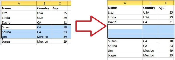 Add More Than One New Row/Column