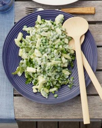 Cucumber & Baby Pea Salad