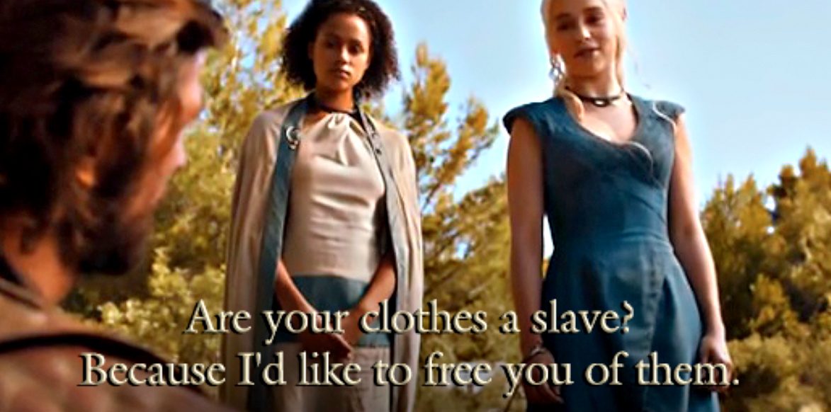 How To Get A Date Using Game Of Thrones Pick-Up Lines