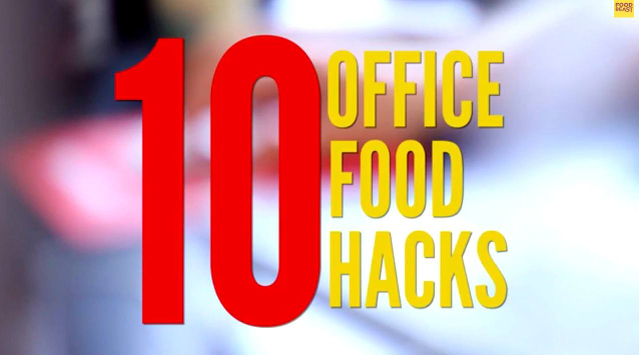 10 Food Hacks For You To Use At The Office