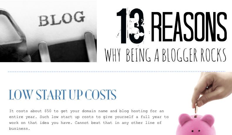 13 Reasons Why Being A Blogger Rocks