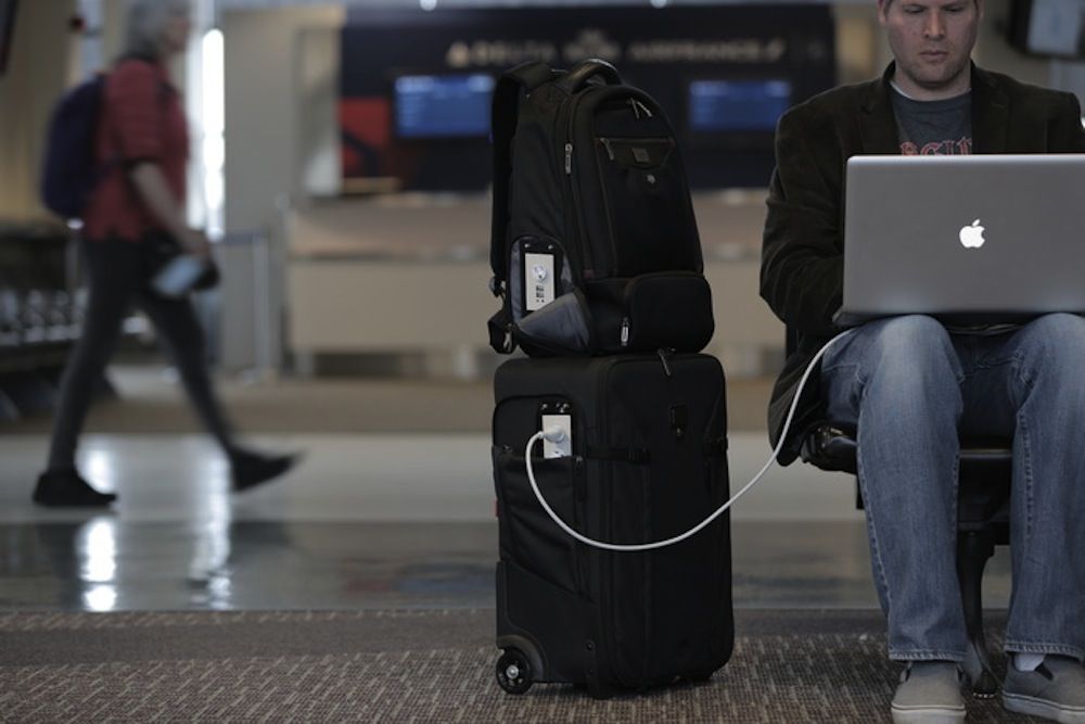 GoPlug: The Complete Rechargeable Bag For All Your Travel Needs