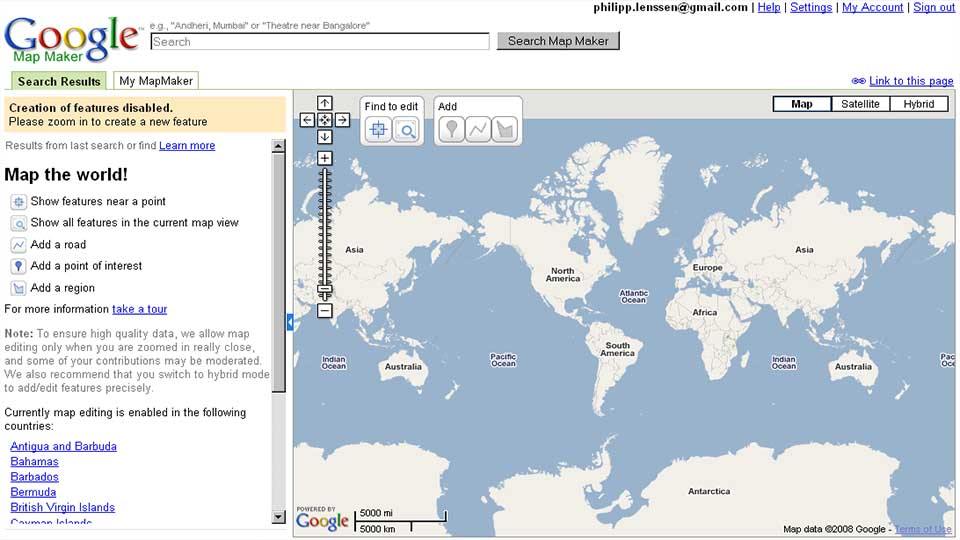 Google Map tricks - mapmaker