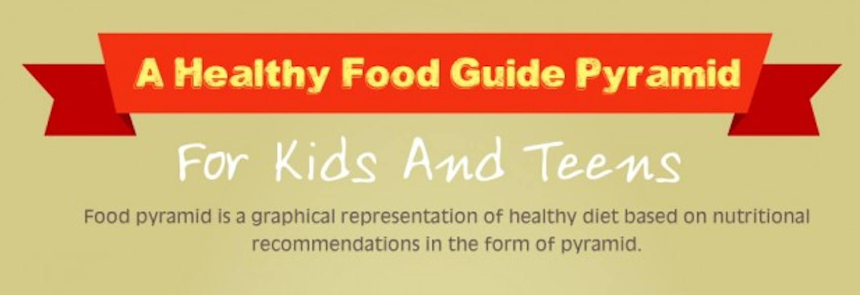 The New Food Pyramid For Kids And Teens