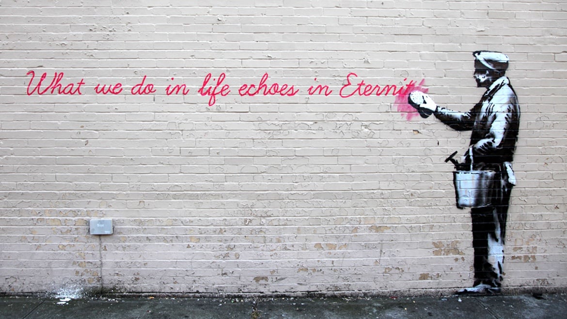 Banksy Echoes in Eternity