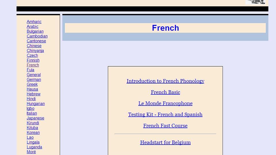 free language learning online