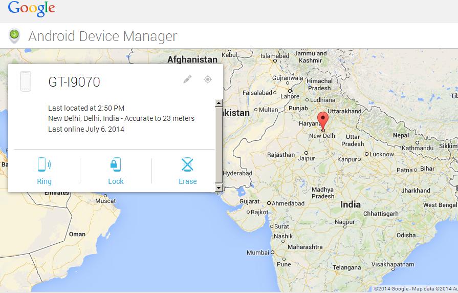 13. Android device manager