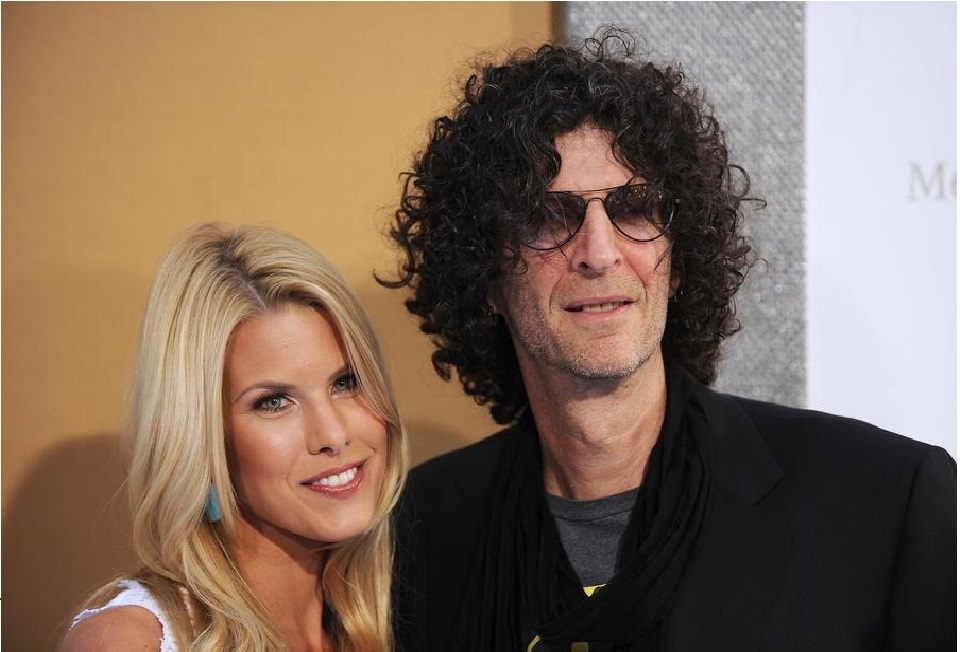 Howard Stern with wife Beth Ostrosky