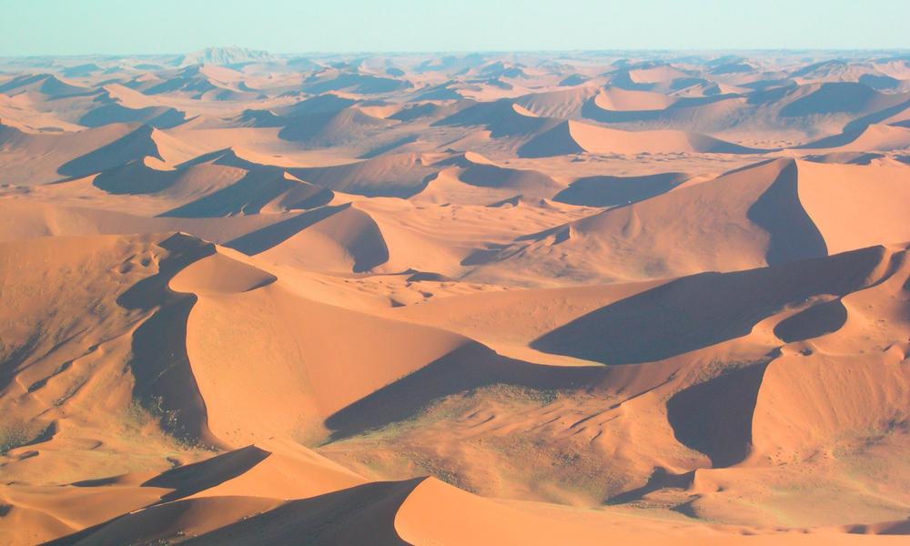 Sand dunes, Namib Desert, Namibia