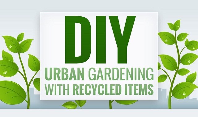Go Green : Create a Picture-Perfect Garden With Recycled Items