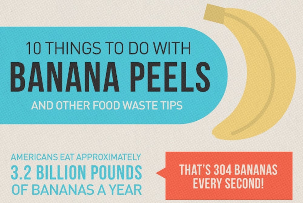 Don’t Throw Away Your Banana Peels, Here Are 10 Things You Can Do With Them