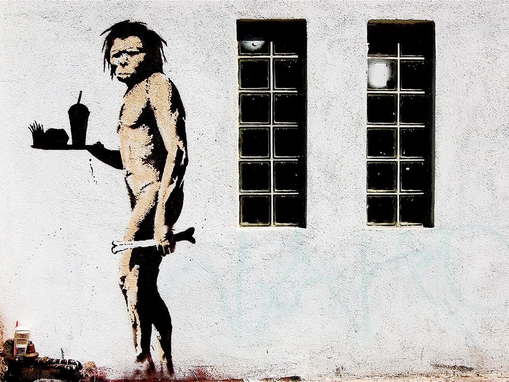 Banksy Apeman