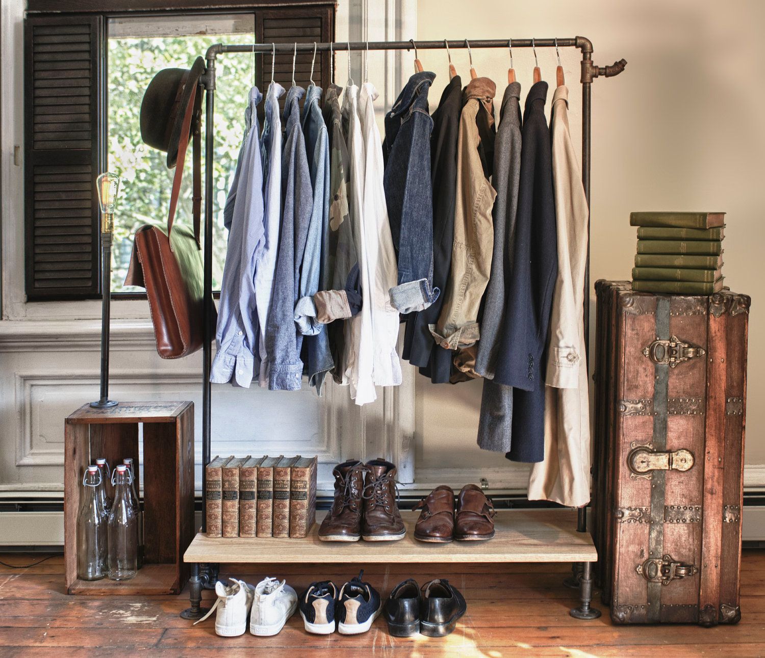 18 Ways To Make Your Room Without A Closet Work   Lifehack