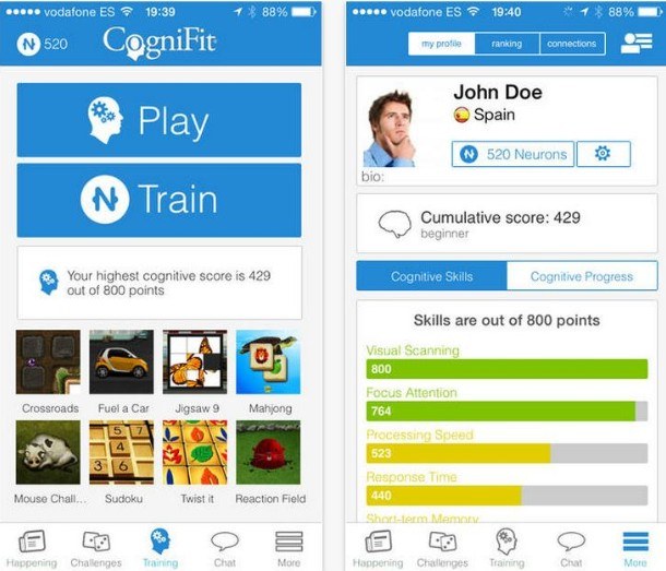 cognifit-Mind Training Apps-Lifehack