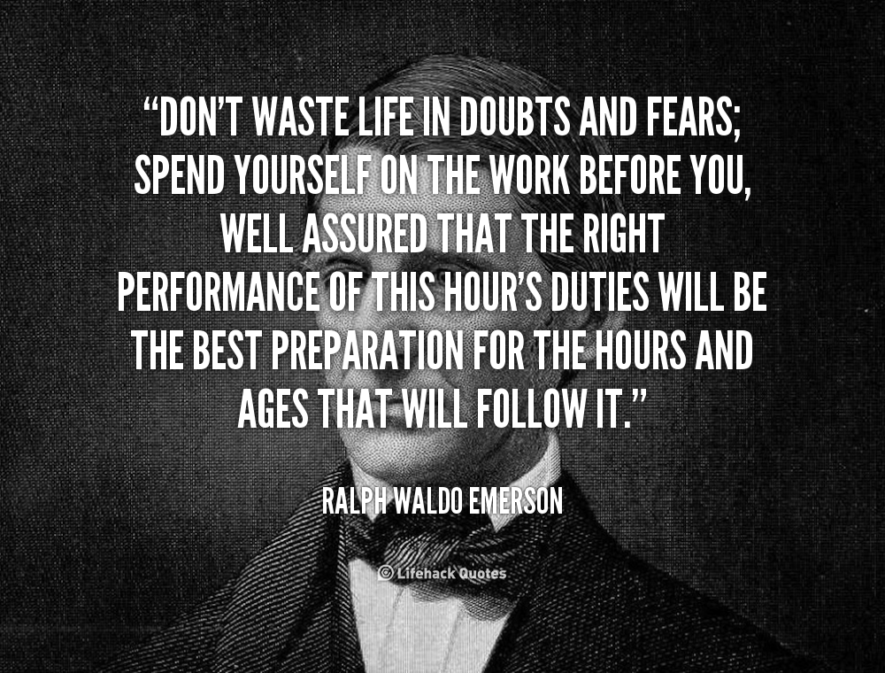 Quote of the Day by Ralph Waldo Emerson