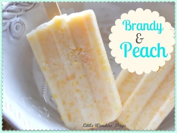 3 brandy and peach popsicle