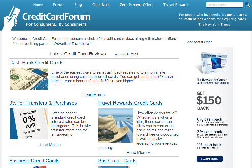 Credit Card Forum