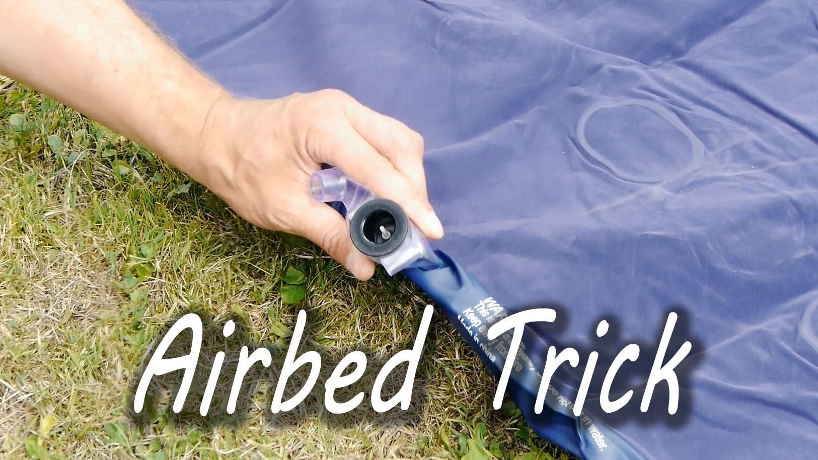 How to Inflate an Airbed Without a Pump