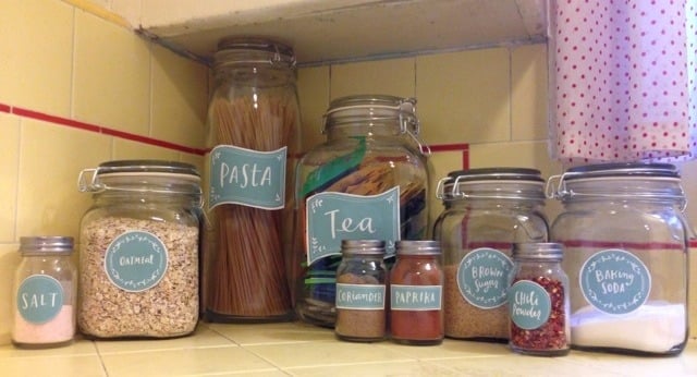 Labeling system for your pantry items