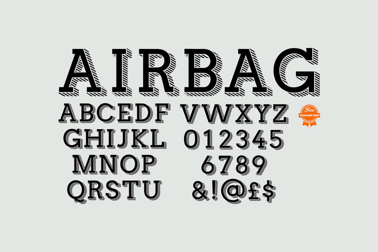 airbag-typeface-free