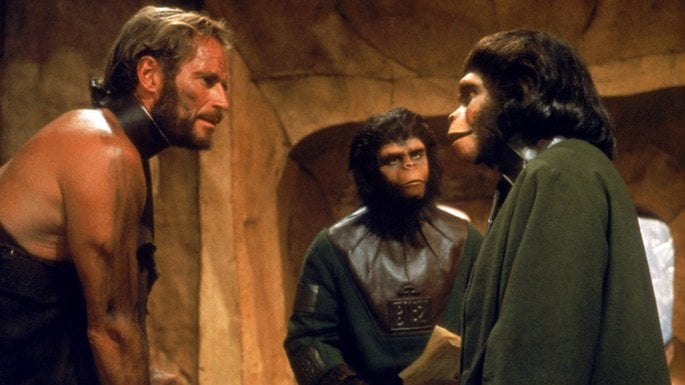 planet of the apes talking apes