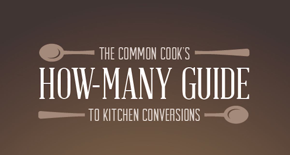 This Is Kitchen Conversion Chart Is Better Than Google And Your Calculator
