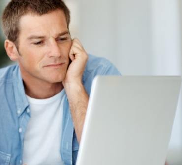 man doing research on IQ