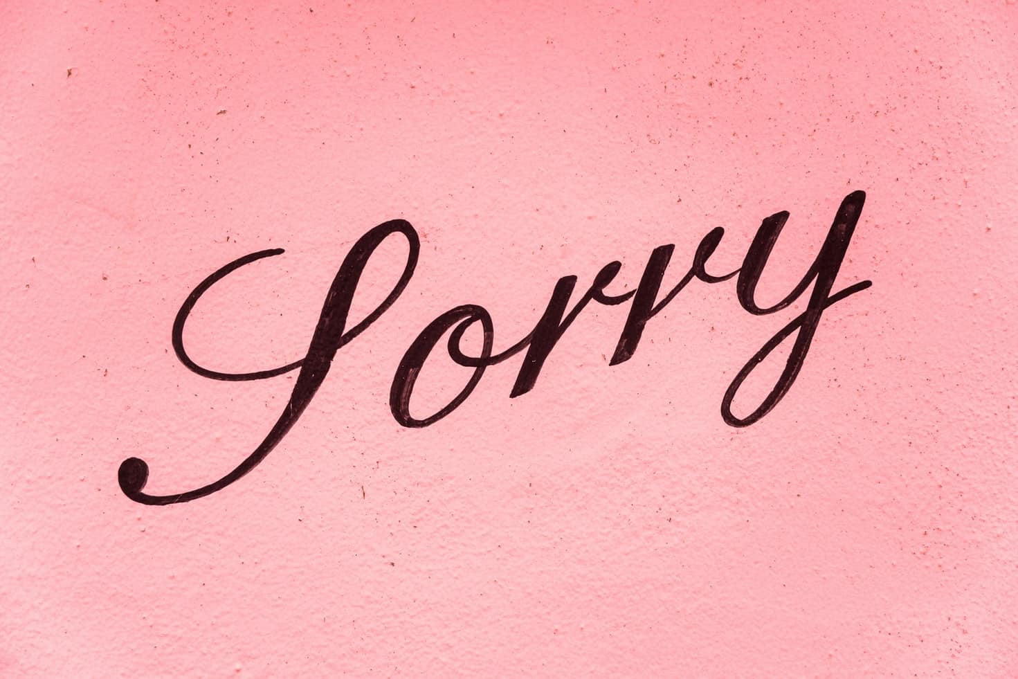 Learn How to Make a Genuine Apology