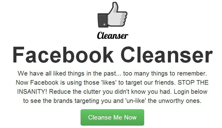 This Helpful App Will Cleanse Your Facebook Account