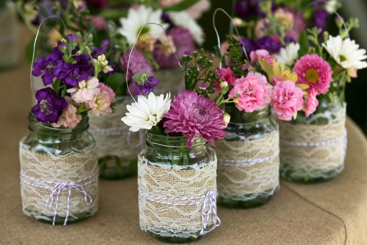 DIY wedding flowers
