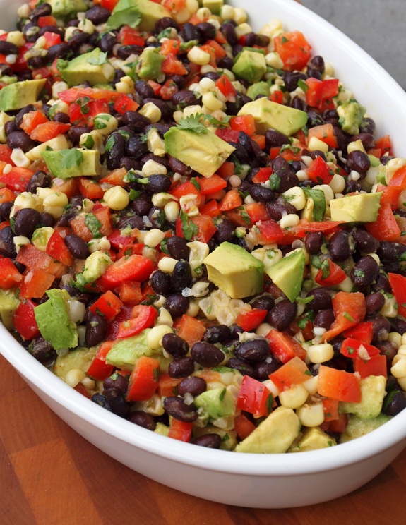 black bean salad once upon a chef