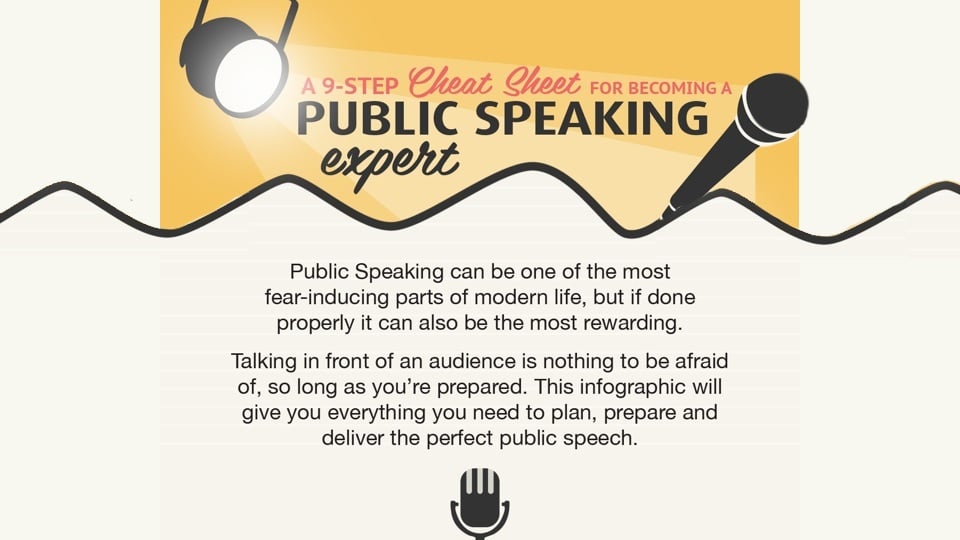 Your Cheat-Sheet to Public Speaking