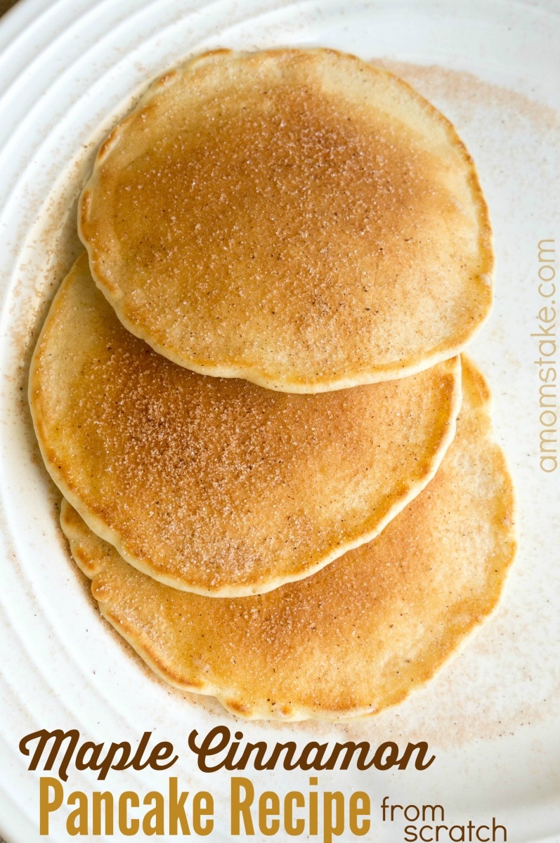 maple cinnamon pancakes